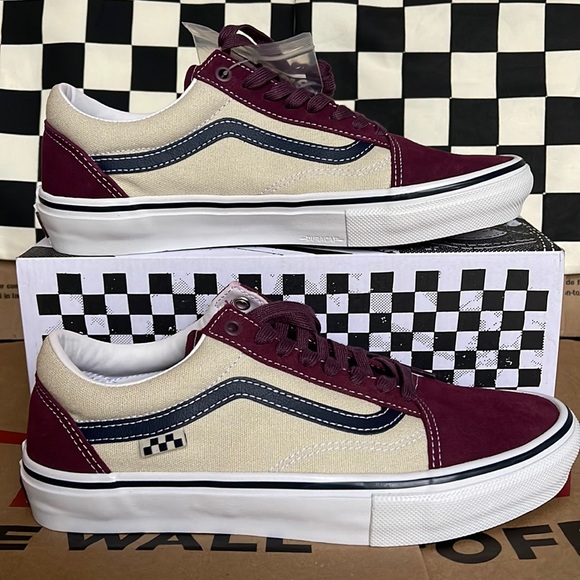 Vans Skate Old Skool Mauve Wine Shoes